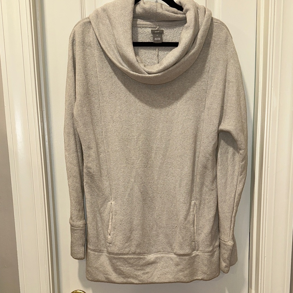 Aerie Soft Cream Turtleneck Sweater